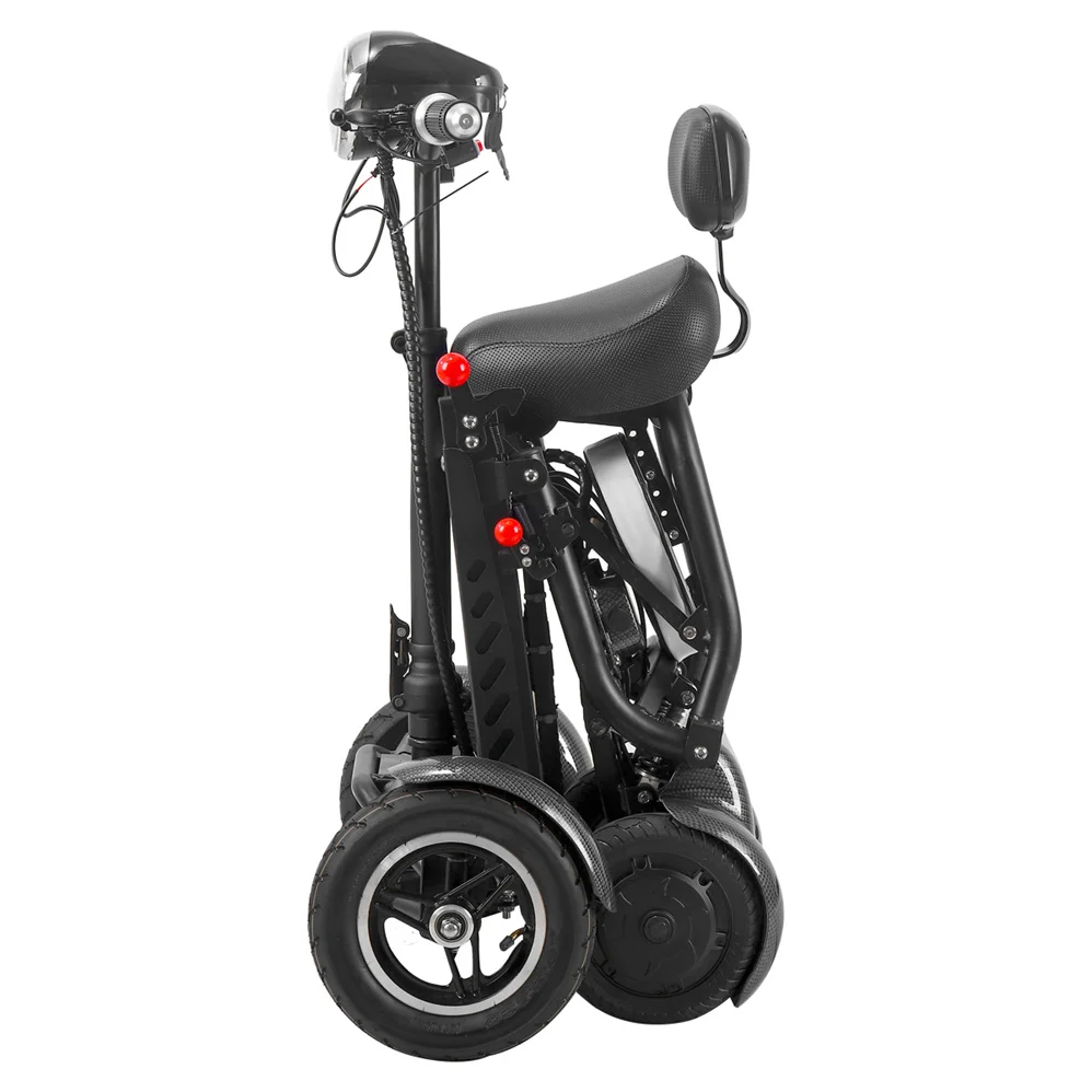 

Adult Folding 4 Three Wheels Disabled Handicapped Trike Electric Mobility Scooter