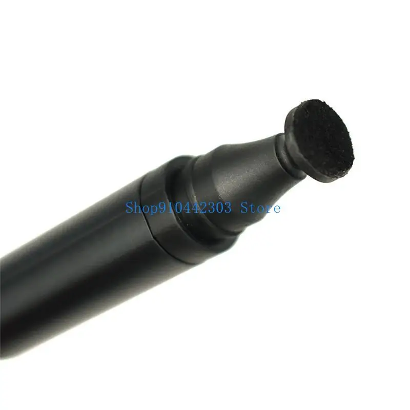 Stylo Nettoyant Lentille Double Extrémité - Brosse & Pointe Carbone
