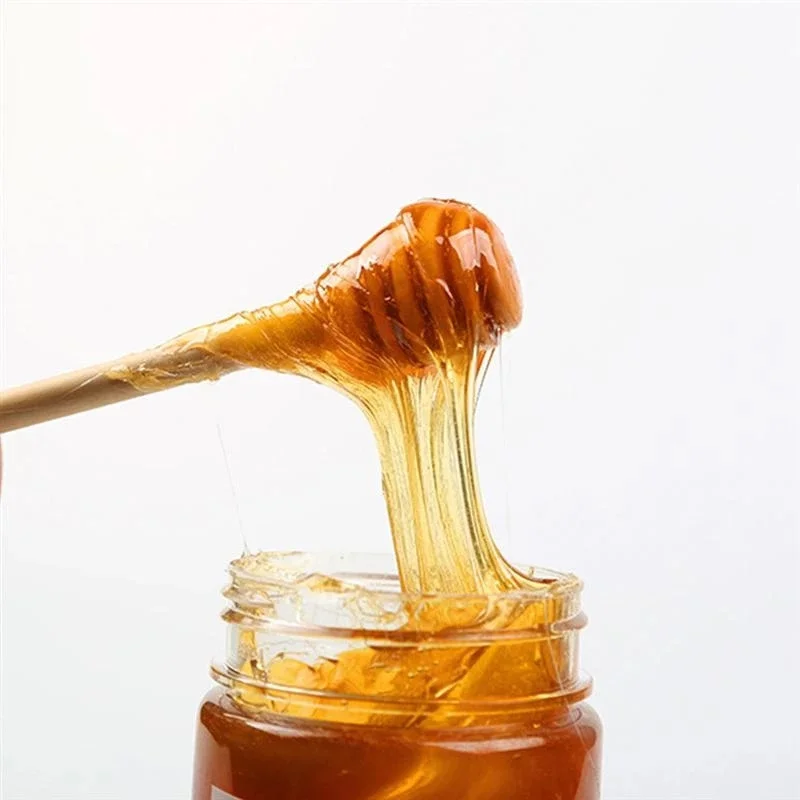 10/50/100pcs Nature Wooden Honey Dipper Spoon Home Kitchen Tool Scooper Coffee Honey Mixing Handle Jar Stirring Stick 70%