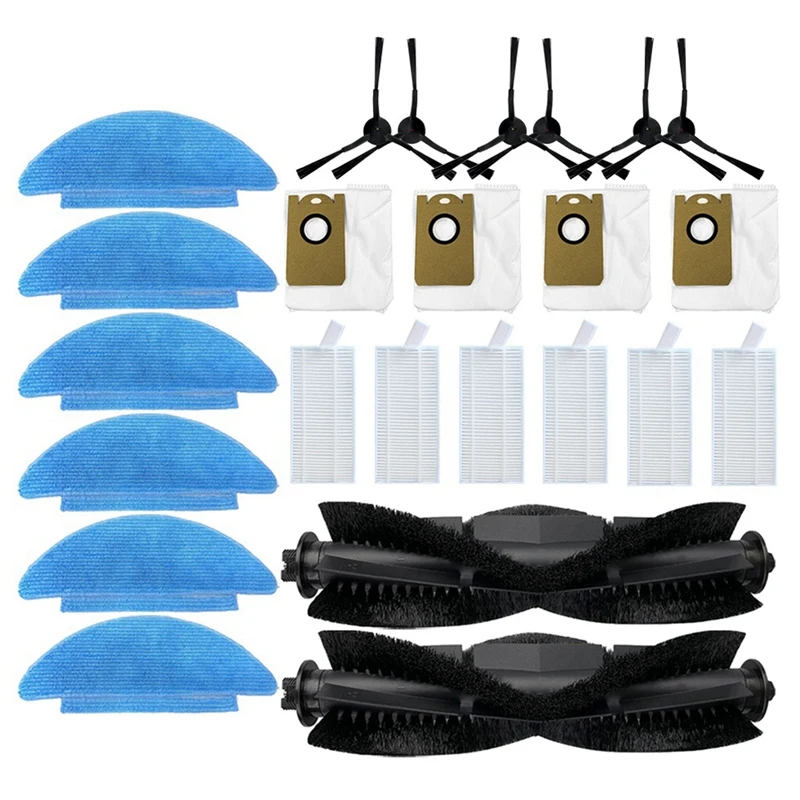

For Conga 7490 Eternal Genesis X-Treme Robot Vacuums Dust Bag Main Side Brush Hepa Filter Mop Replacement Spare Parts
