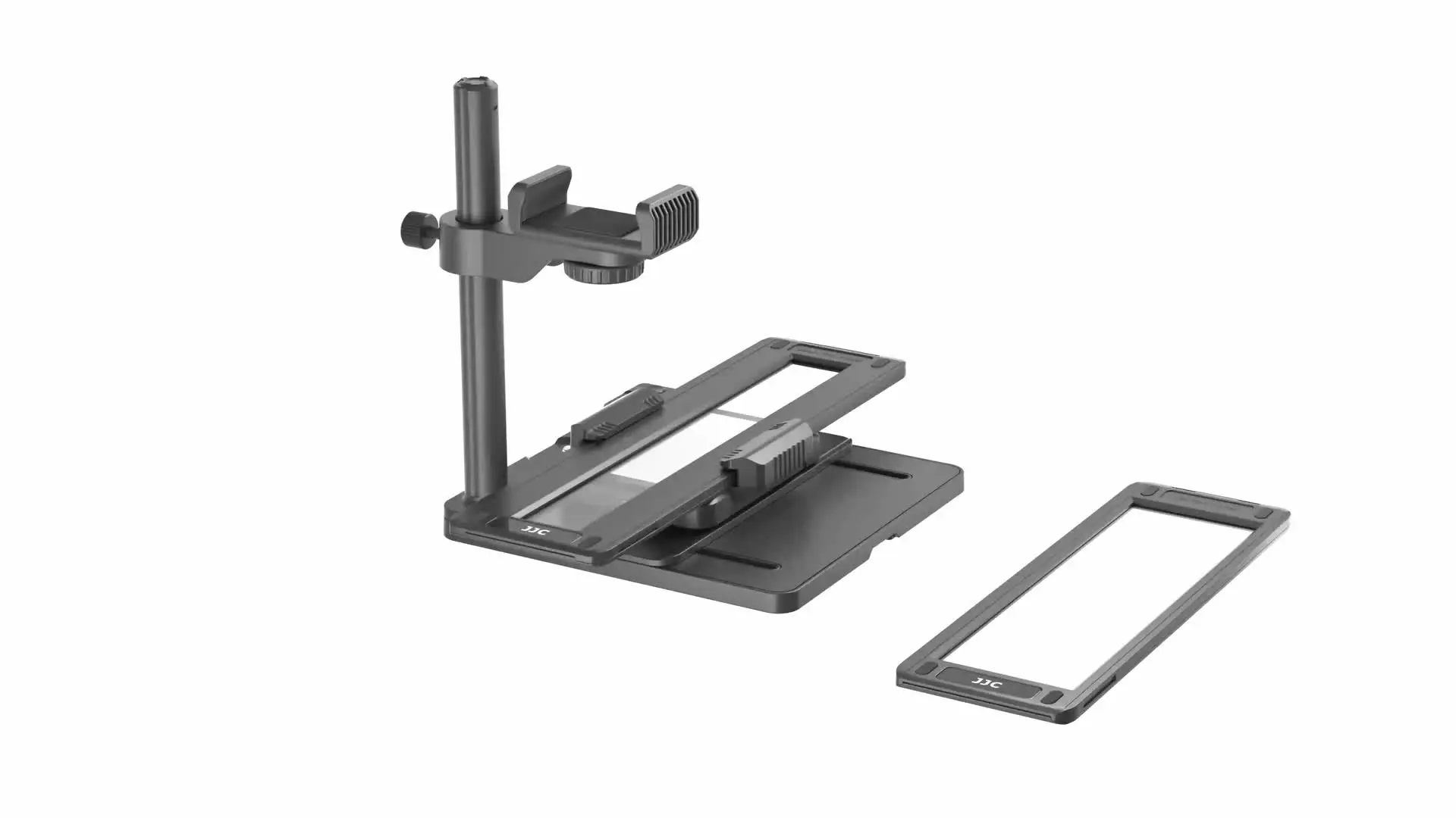 JJC 35 mm und 120 Film-Digitizer-Adapter, Film-Negativ-Scanner mit LED-Hintergrundbeleuchtung, 135 & 120 Filmhalter, Einstellstab für Negative, Kopieren, Digitalisieren, Wiederherstellen von