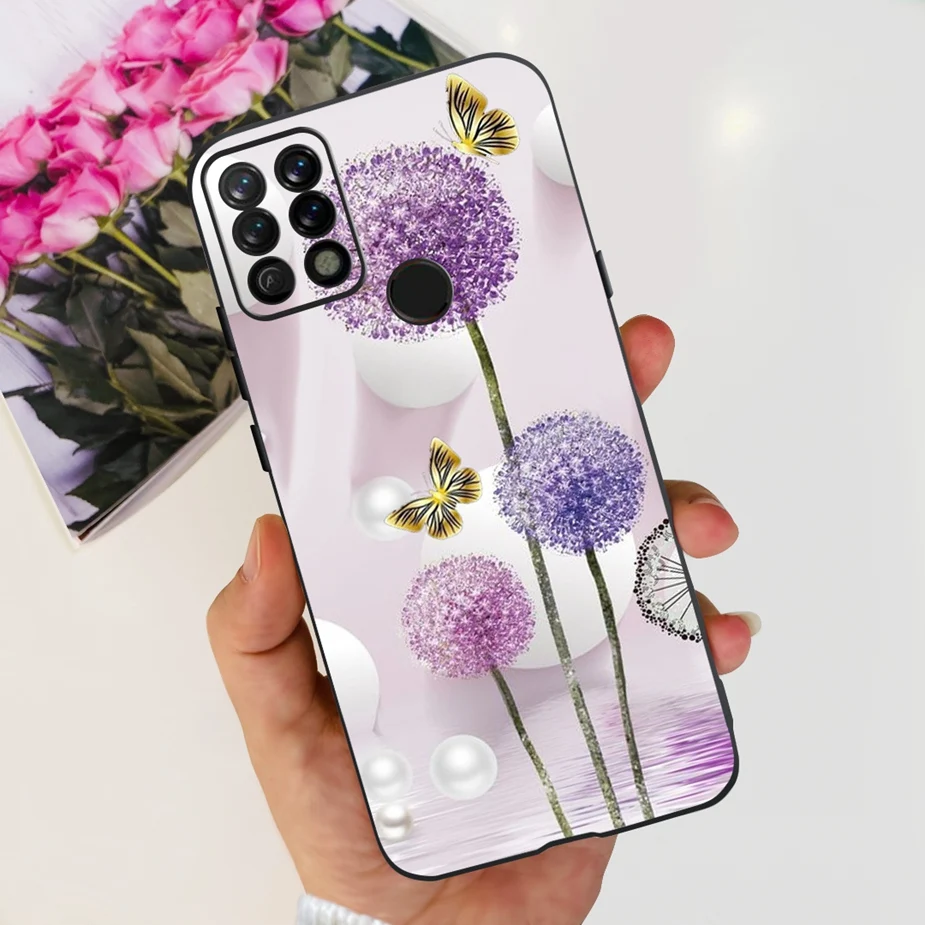 Colorful Matte Silicone Phone Case with Bumper Protection - 6.8'' Back Cover