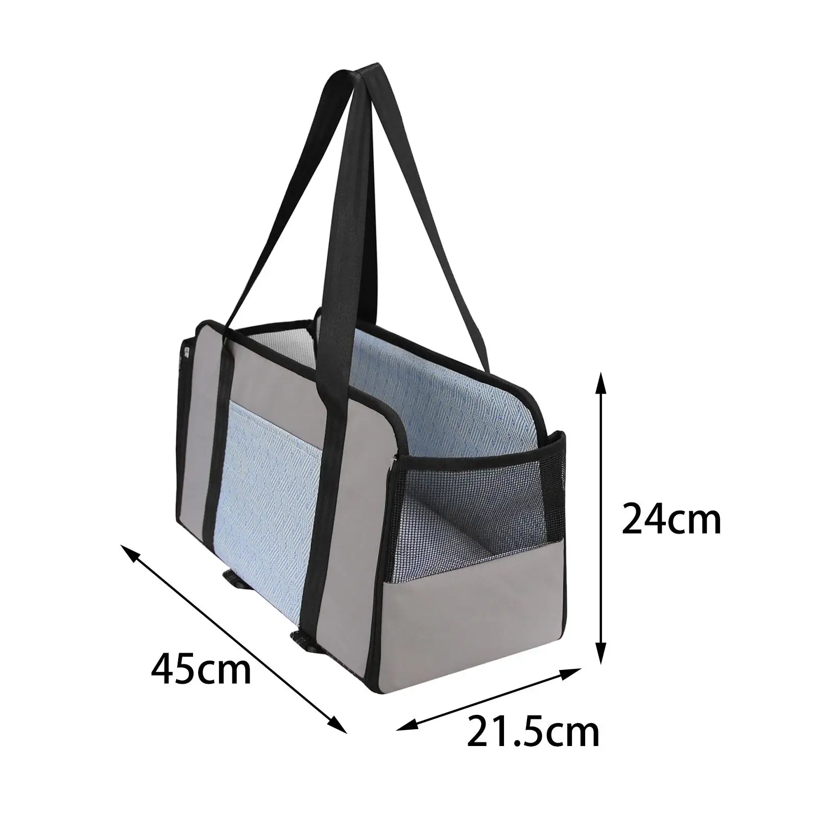 Title 6, Dog Cat Booster Seat in Car Armrest Anti Skid P...