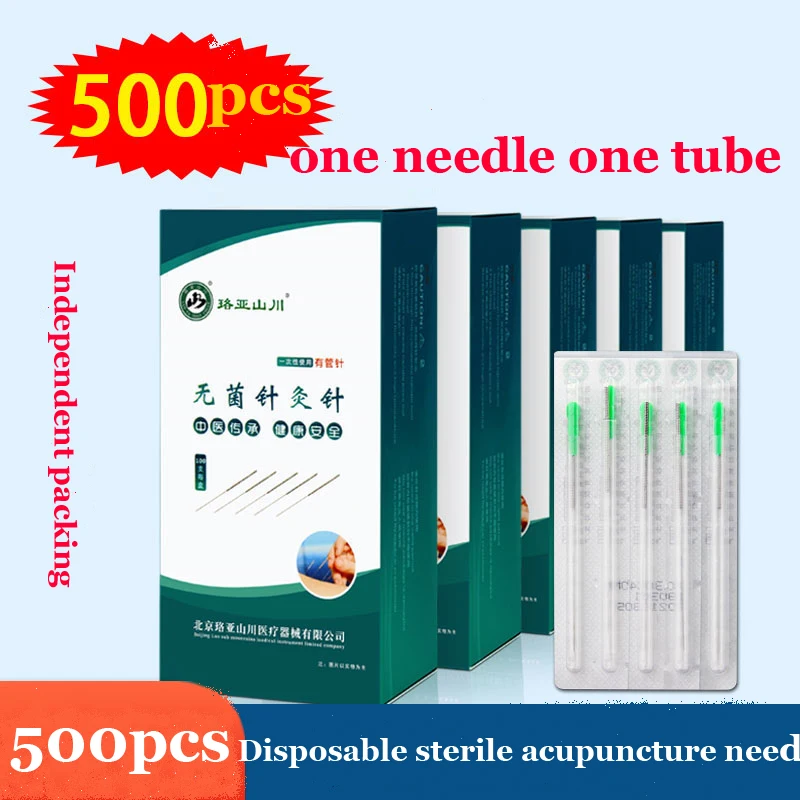 500pcs Disposable Acupuncture Needle Sterile Acupuncture Needles with