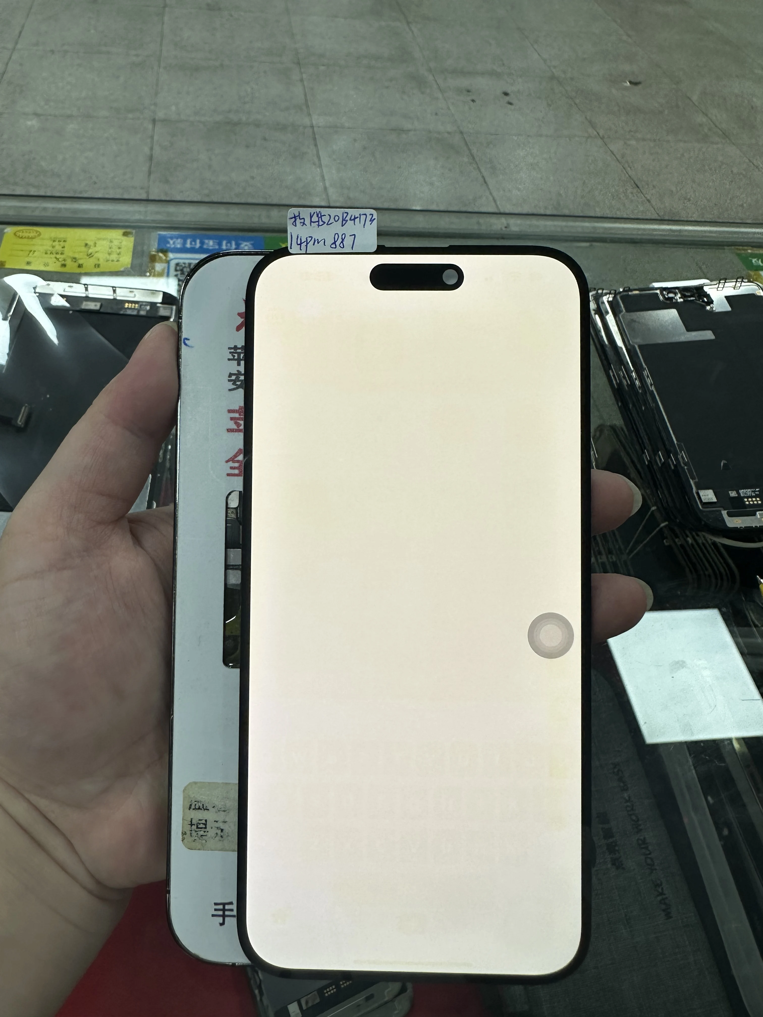 Dot Defect LCD For iPhone 14 Pro Max Lcd Touch Screen Digitizer