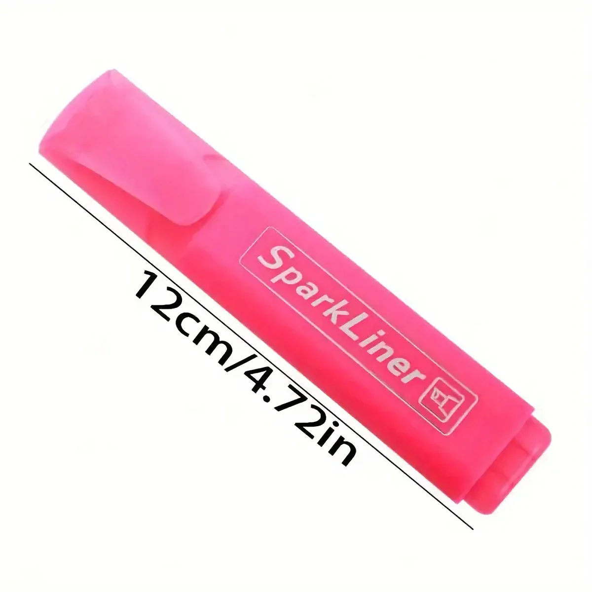 Colorful Highlighter Pen Set-Chisel Tip Markers with Quick-Drying Water-Based Ink 6pcs