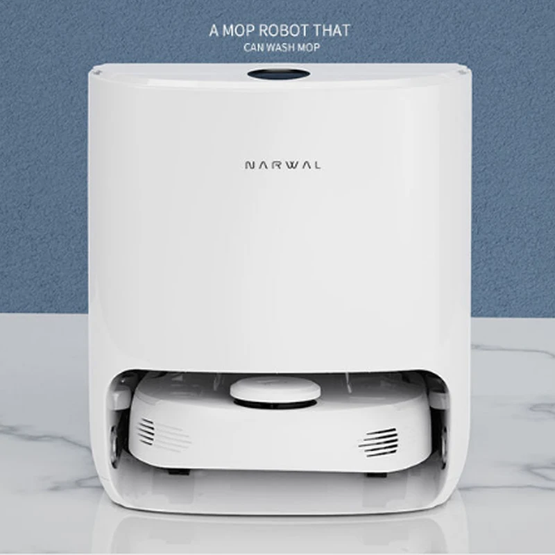 Narwal Small White Whale Sweeping Robot Washes By Itself, Integrates Vacuuming With Intelligent Sweeper - Cleaners - AliExpress