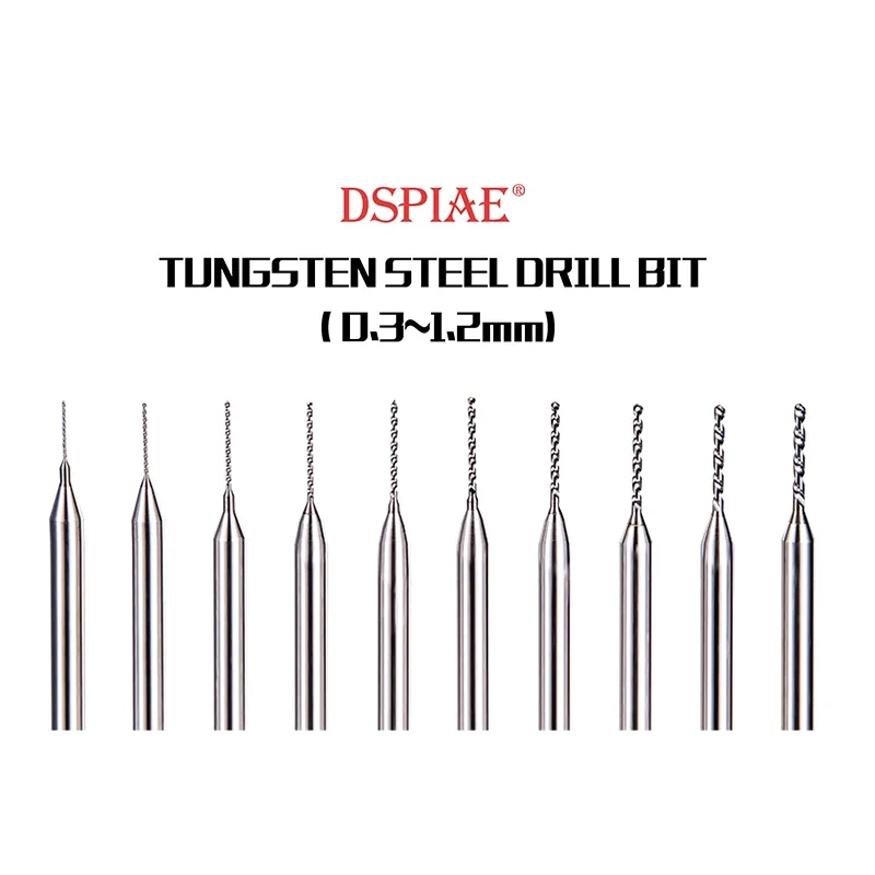 

DSPIAE DB-01 Tungsten Steel Drill Pit 0.3-1.2mm