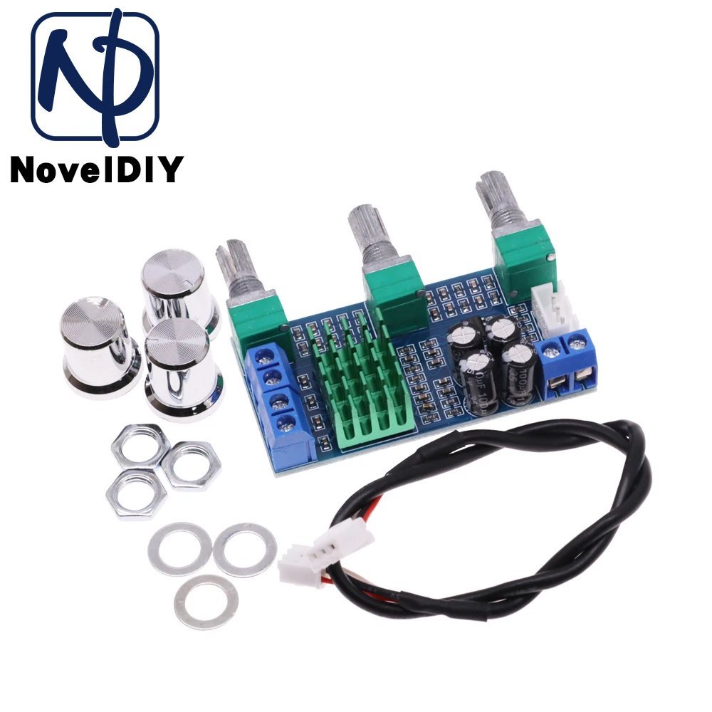 Scheda Amplificatore Audio Digitale TPA3116D2 Da 80W X 2 - DC 12-24V Per DIY Hi-Fi