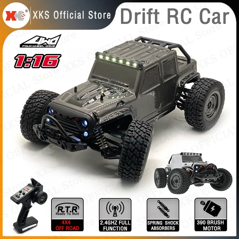 16103 1/16 Rc Car 38km/h High Speed 2.4g 4x4 Remote Control Car 4wd