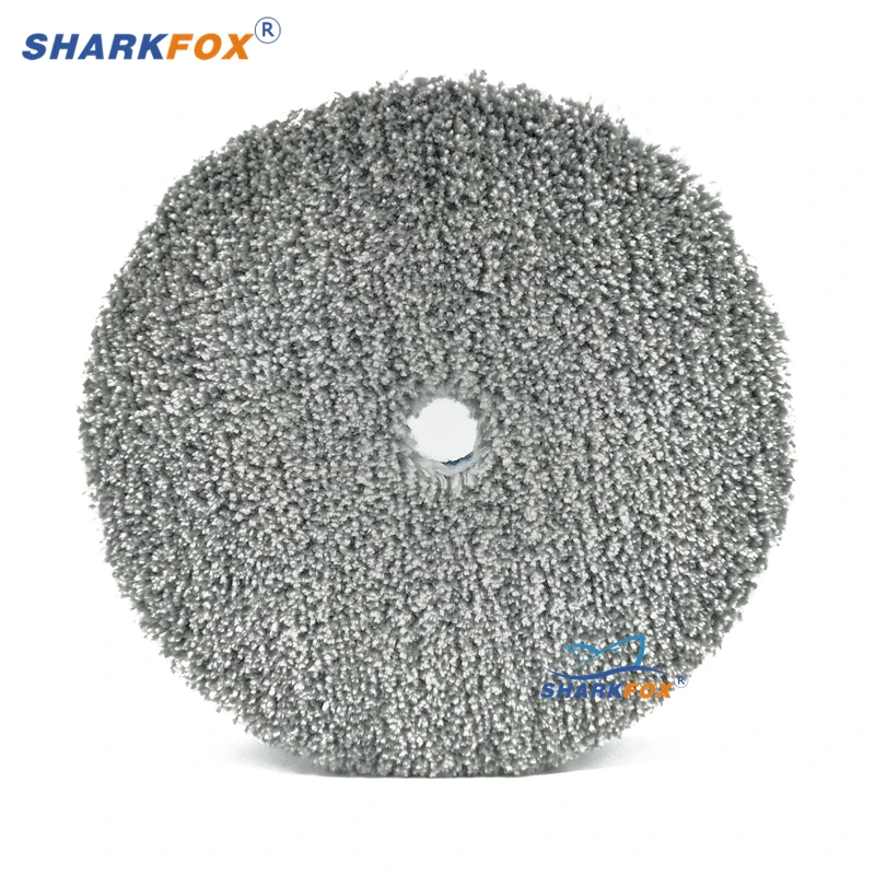 Sharkfox 5Pcs 5"(125mm) Car Sponge Wool Polishing Pads Set for DA/RO/GA er Polisher ing Waxing