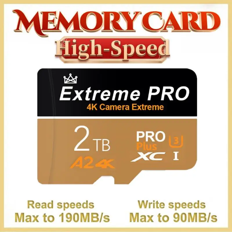 Scheda Mini Sd Originale Scheda Micro Da 128Gb Scheda Di Memoria Da 512Gb Scheda Sd Flash Ad Alta Velocità Da 2Tb Scheda Tf Da 1Tb Scheda Micro Tf/Sd 