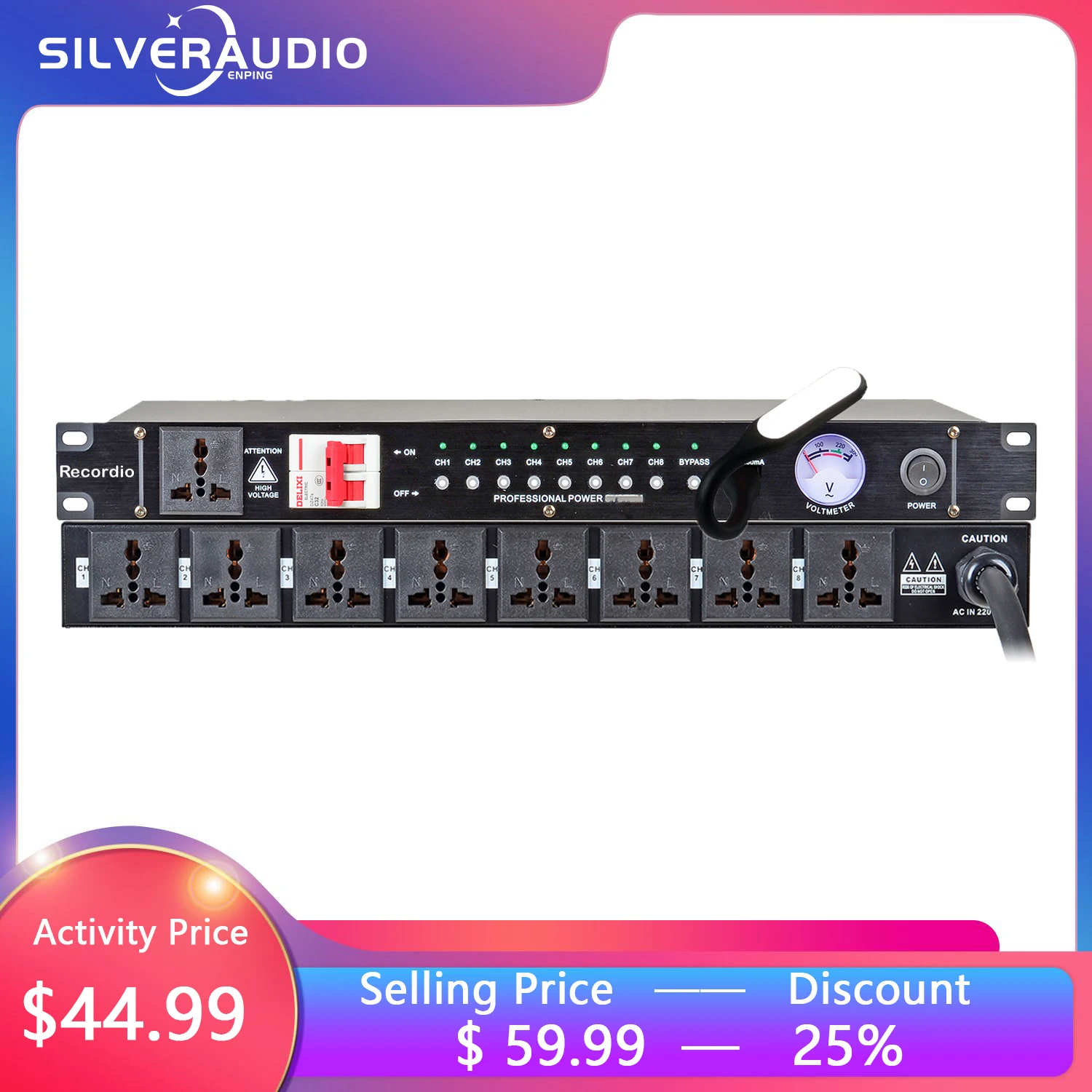 GAMDB098WayMultiChannelProfessionalStageSoundIntelligentHigh