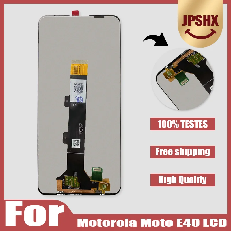 

Original For Motorola Moto E40 LCD XT2159 Display Touch Screen Digitizer Assembly For MOTO E40 Display