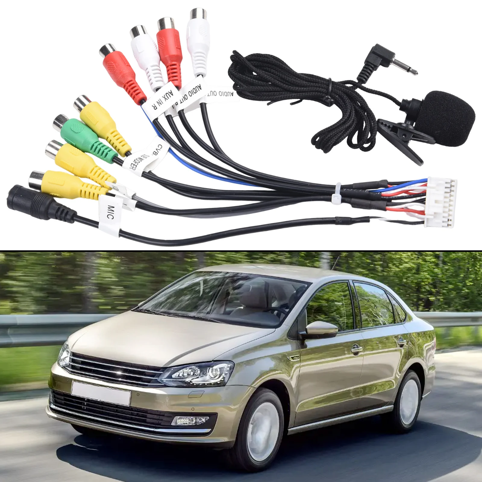 

Car GPS Microphone Car Stereo Microphone Car Stereo Made Of High Quality Multimedia Player Navigation GPS Car Stereo Microphone