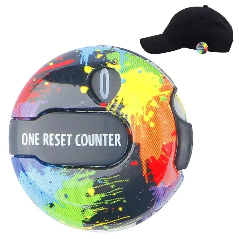 

Golf Stroke Counter Portable Golf Score Counter Clicker Golf Score Keeper With Touch Reset And Clip Attachment Quickly Return 0