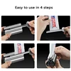 Stainless Steel Toothpaste Squeezer Wringer Roller Dispenser for Ointments Cosmetics Bathroom Accessories Tube Cream Tube Roller 5