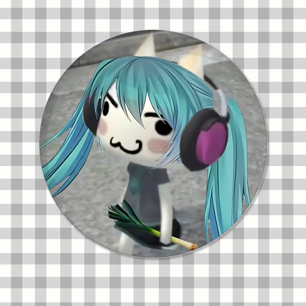 Niedliche Anime-H-hatsune-MikuS Kawaii-Anstecknadeln für Freunde, Rucksäcke, Kleidung, Sammleraccessoires, Schmuckgeschenk – Detail 12