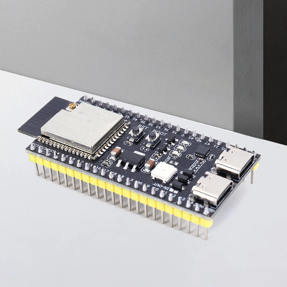 ESP32 S3 개발 보드 및 확장 어댑터 키트 2.4G Wifi BT 모듈 MCU ESP32-S3WROOM1 N16R8 44핀 Type-C ESP32-S3