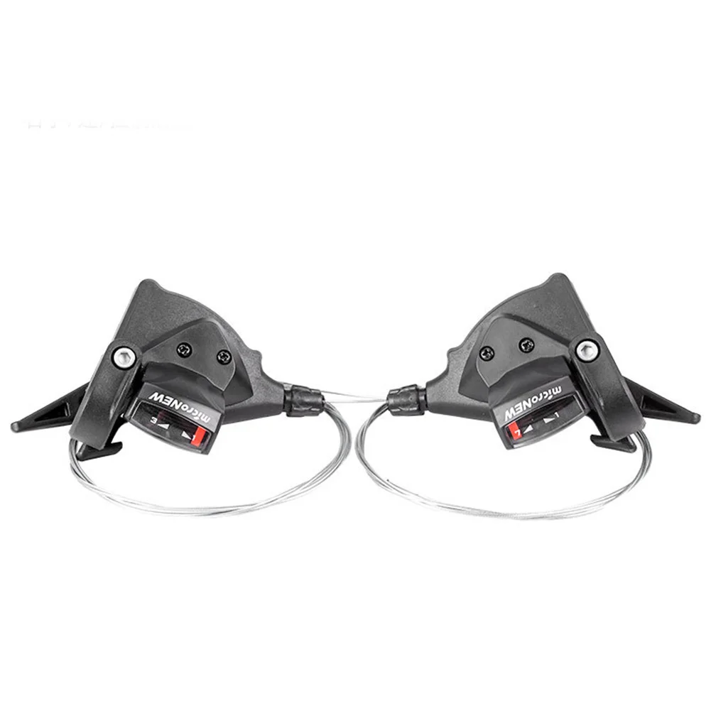 MTB Speed Finger Gear Shifter 7/8/9 Speed Split Finger Lever Left Right Gear Shifter With Variable Core Bike Accessories
