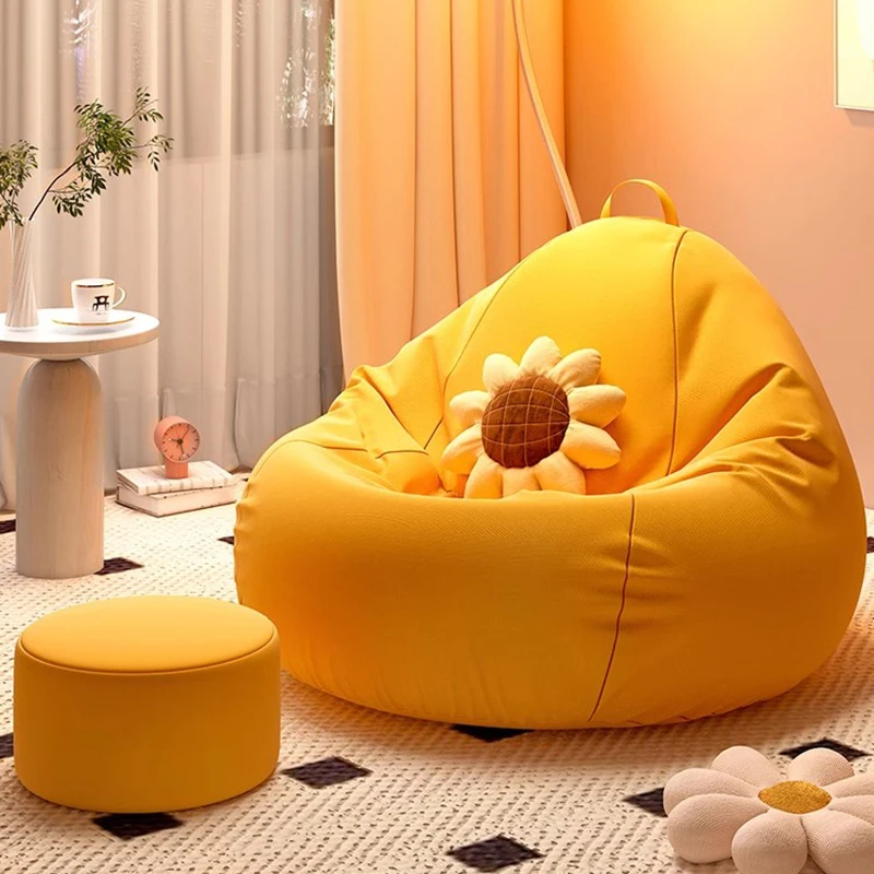 

Single Living Room Sofas Bean Bag Comfortable Lazy Cheap Sofa Bed Floor Aesthetic Concise Sofas Para Salon Baratos Furniture
