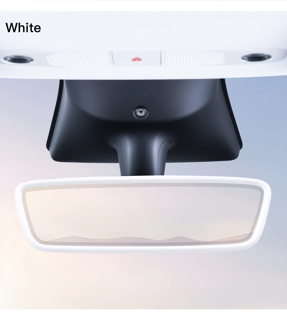 Rearview Mirror Protector Frame for Tesla Model 3 Y S X Highland Juniper 2019-20