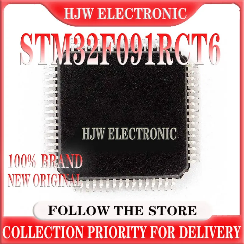 

10-100 шт. 100% новый STM32F091RCT6 STM32F091 RCT6 QFP-64 чипсет