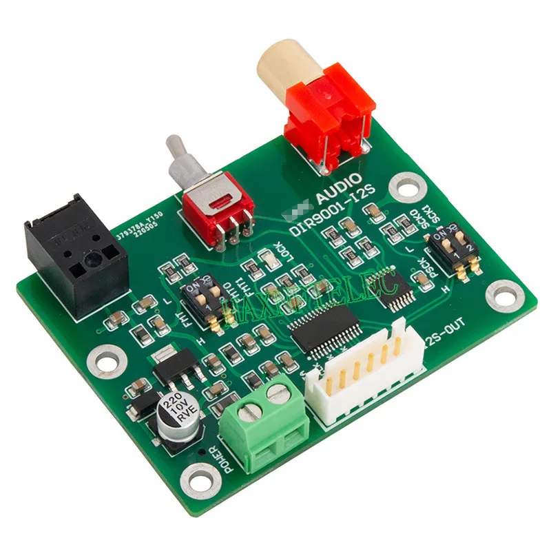 HIFI Audio DIR9001 Module Conversion Board Coaxial Optical Fiber Receiving SPDIF To I2S IIS Output 24bit 96KHz