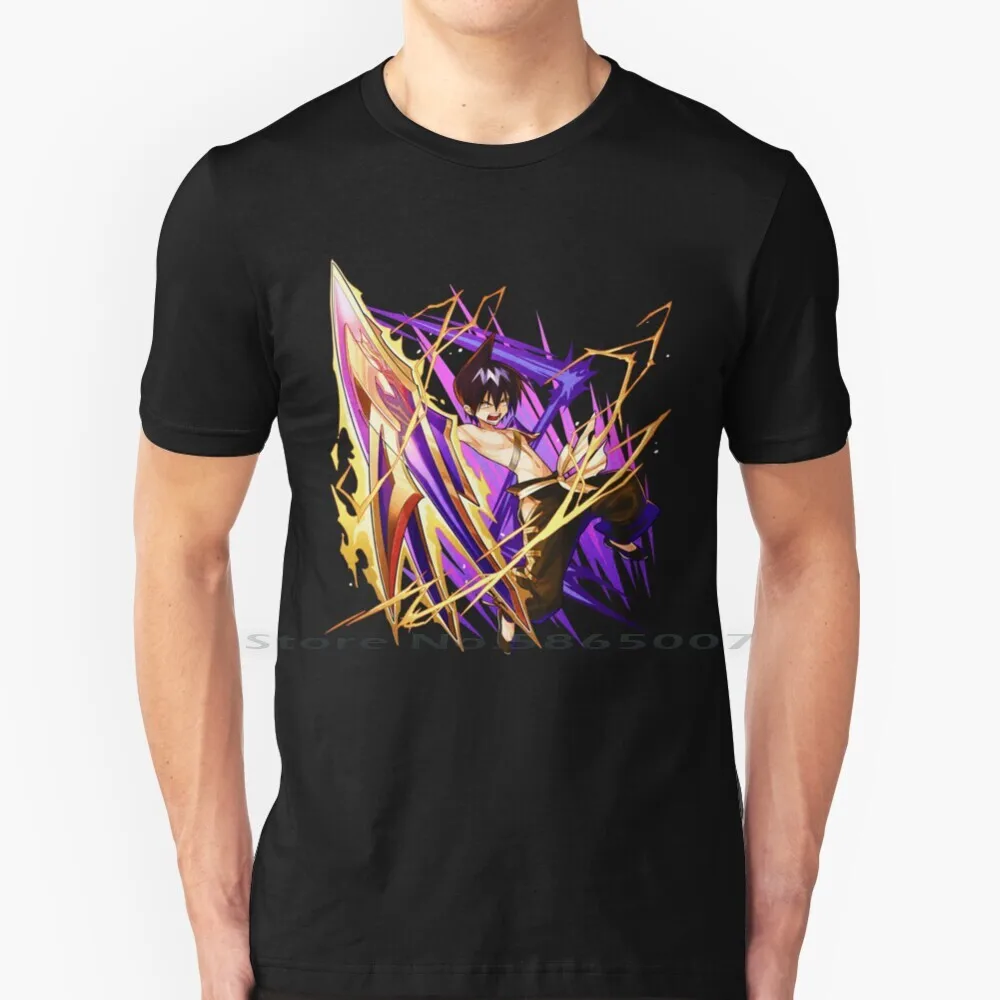 Maglietta Re Sciamano I 100% Cotone Amidamaru Re Sciamano Anime Re Sciamano Manga Yoh Asakura Re Sciamano David Re Re Sciamano