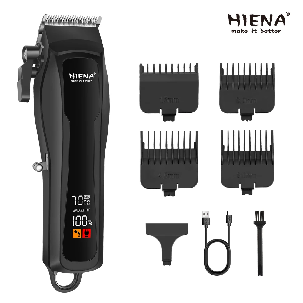 HIENA مهنة الشعر المتقلب الكهربائية أداة تهذيب الل...