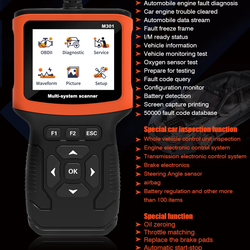 

OBD Scanner Automotive Best Selling Products Automotriz Car Diagnostic Supplies Inspection Professional Cars Code Reader Tools
