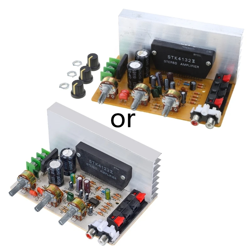 

Hifi STK4102/4122/4112/4132/4182 Stereo Amplifier Board High Power Audio Amplifier Board Module Kit DropShipping