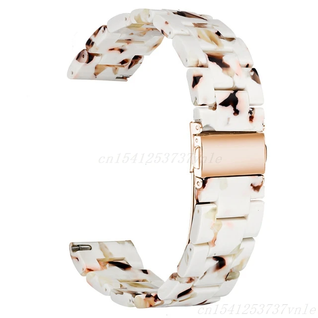 Elegant Resin Strap Bracelet for Smartwatch - Premium Watch Accessory