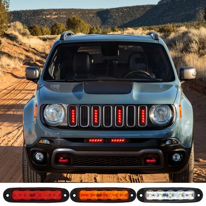 Trailer Marker Lights Caravan Sealed Indicators Clearance Lamp Waterproof LED Truck Side Marker Lights Clearance Indicator Lamp