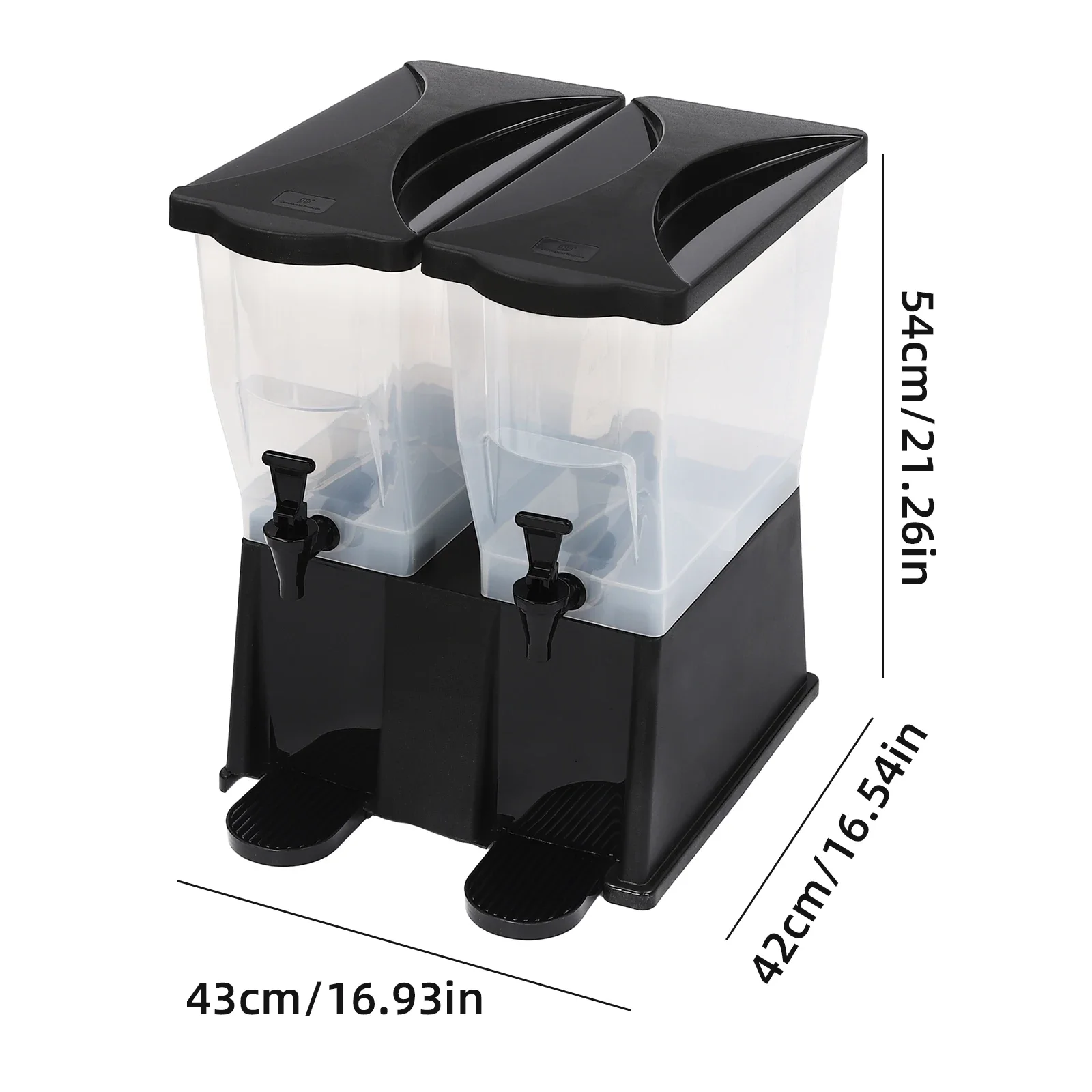 Food Grade 22L Juice Dispenser With Lids Bar Cafe Restaurant Use Large Capacity Plastic Drink Dispenser Coffee & juice Container