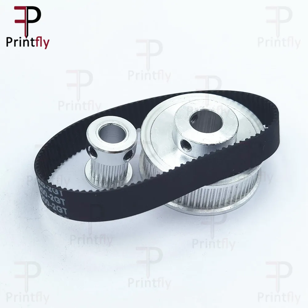 correia dentada de printfly gt2 60 dentes 20 dentes 5mm 8mm de redução