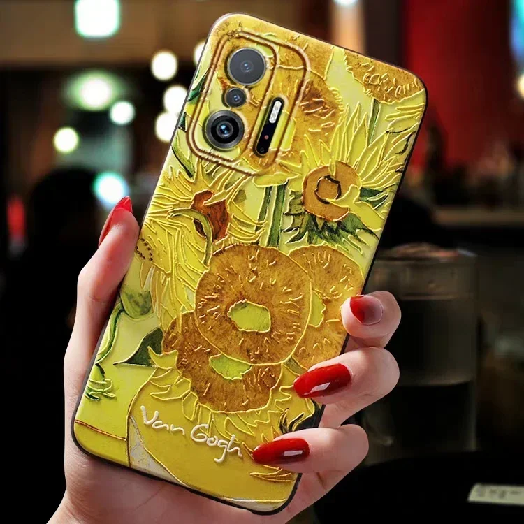 3D Art Soft Phone Case Cover - Stylish Design