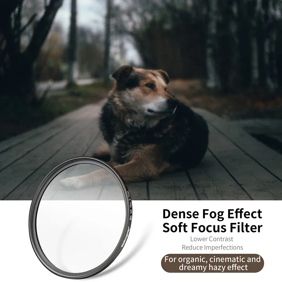 Walking Way Camera Lens Filter Soft Focus Mist Pro Diffusion Dream Effect 49/52/58/67/72/77/82mm for Portrait Photography camera lens filter photography filter