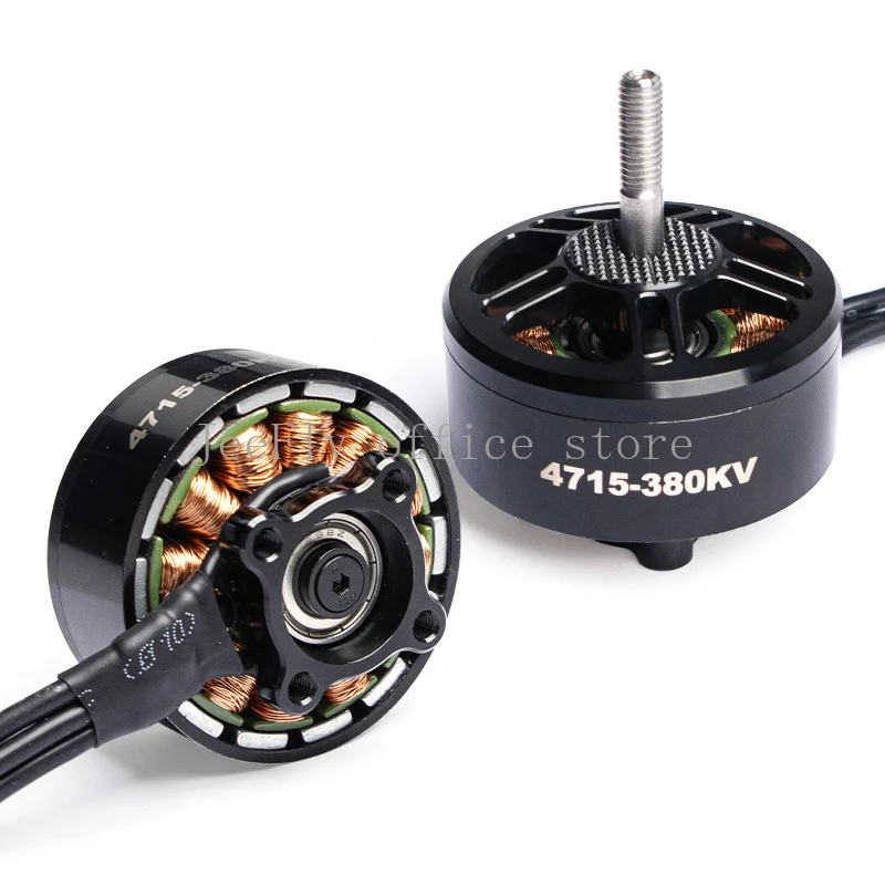 4715 500KV 브러시리스 모터(13-18인치 FPV 헤비 리프트 드론용) 대형 프로펠러 6286g 풀력 전문 쿼드콥터 6S - 12S LiPo