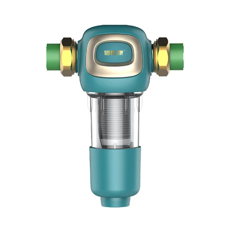 Spin Down Sediment Water Filter Whole House Automatic Cleaning Backwash Pre-filter 40&mu;m Filtration Precision Filter Purifier