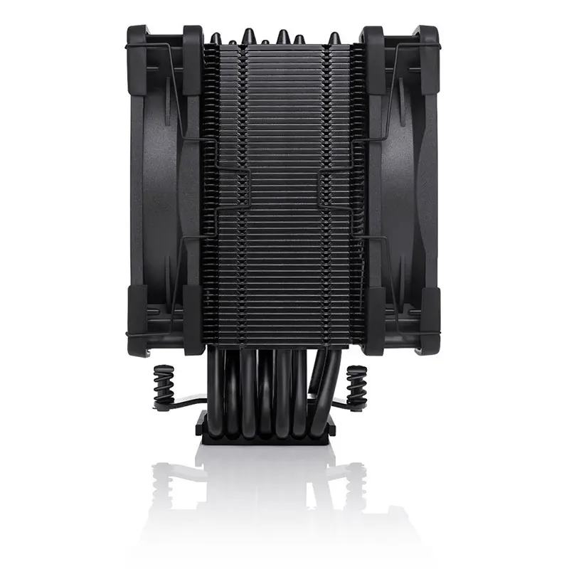 Фото Noctua NH-U12A chromax.black Tower CPU Cooler 7 тепловых трубок, двойной 120 мм PWM тихий вентилятор Радиатор для LGA115X 1700 1200 2011 AM4 AM5 №3