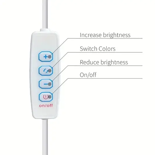Led Light Tube Reading Lamp Usb Plug Magnetic Strip Suction Bedside Mini Night 20cm/40cm/50cm Dimmable 3colors Student-dormitory - Image 3