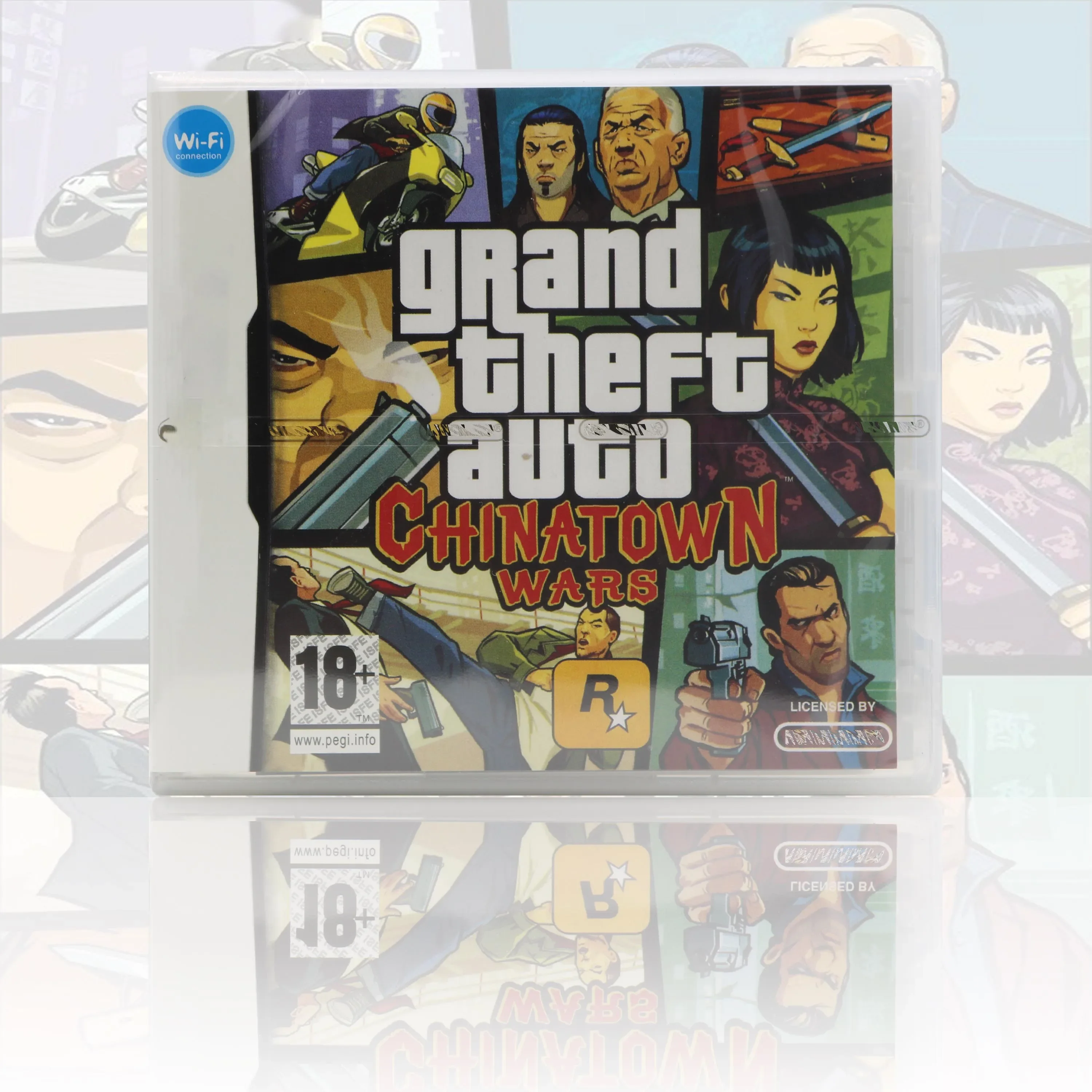 Автомобиль Grand Theft: Chinatown Wars, версия электронной сигареты, оригинальная запечатанная видеоигра 1:1 для консоли DS 2DS 3DS, отлично работает