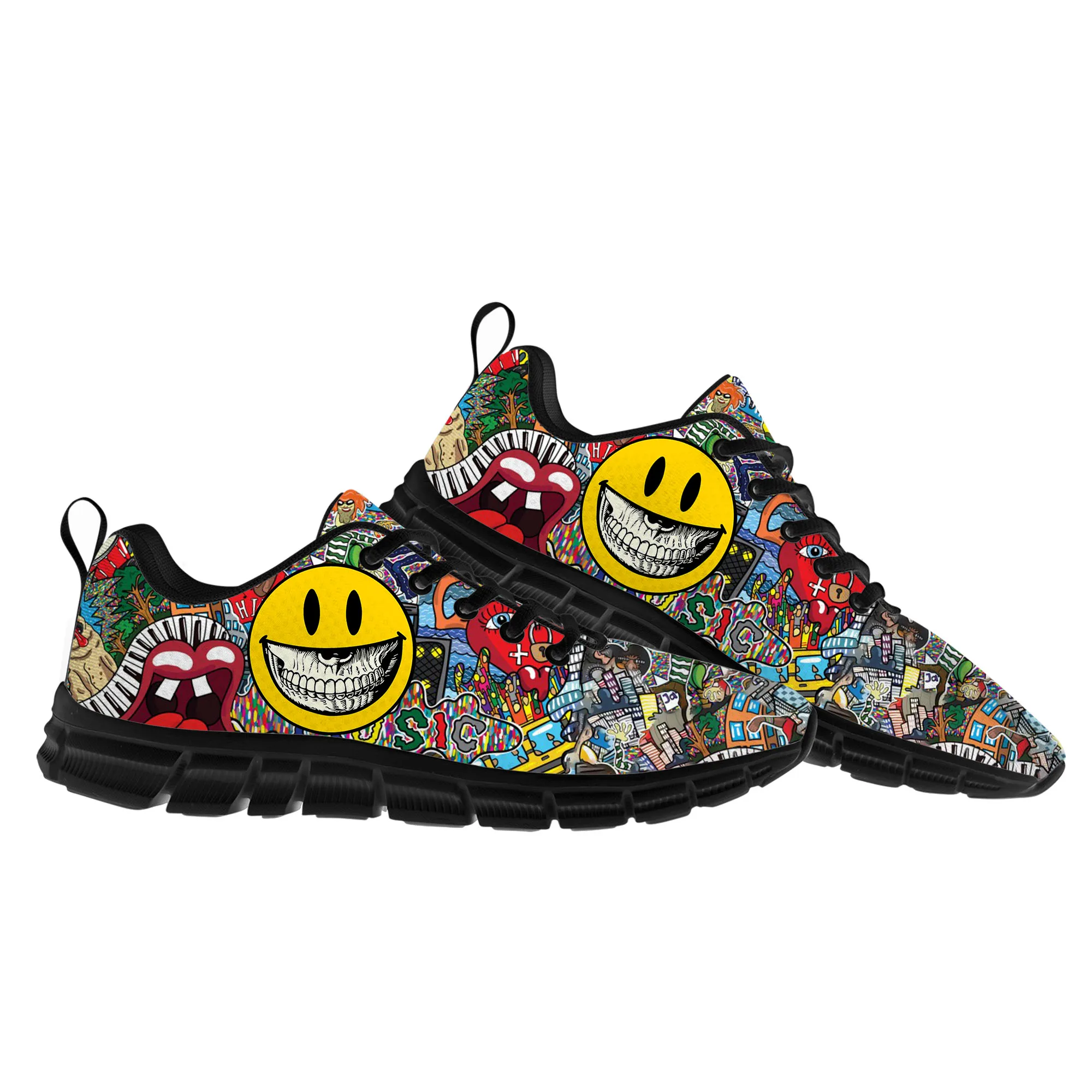 

street art graffiti Sports Shoes Mens Womens Teenager Kids Children Sneakers Parent Child High Quality Sneaker Customize Shoe