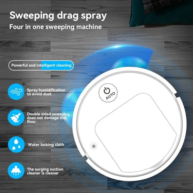 Xiaomi 5-in-1 Smart Sweeping Floor Robot Remote Control Vacuum Cleaner Ultra-quiet Spray Wireless Mopping Machine for Home Use - Image 6