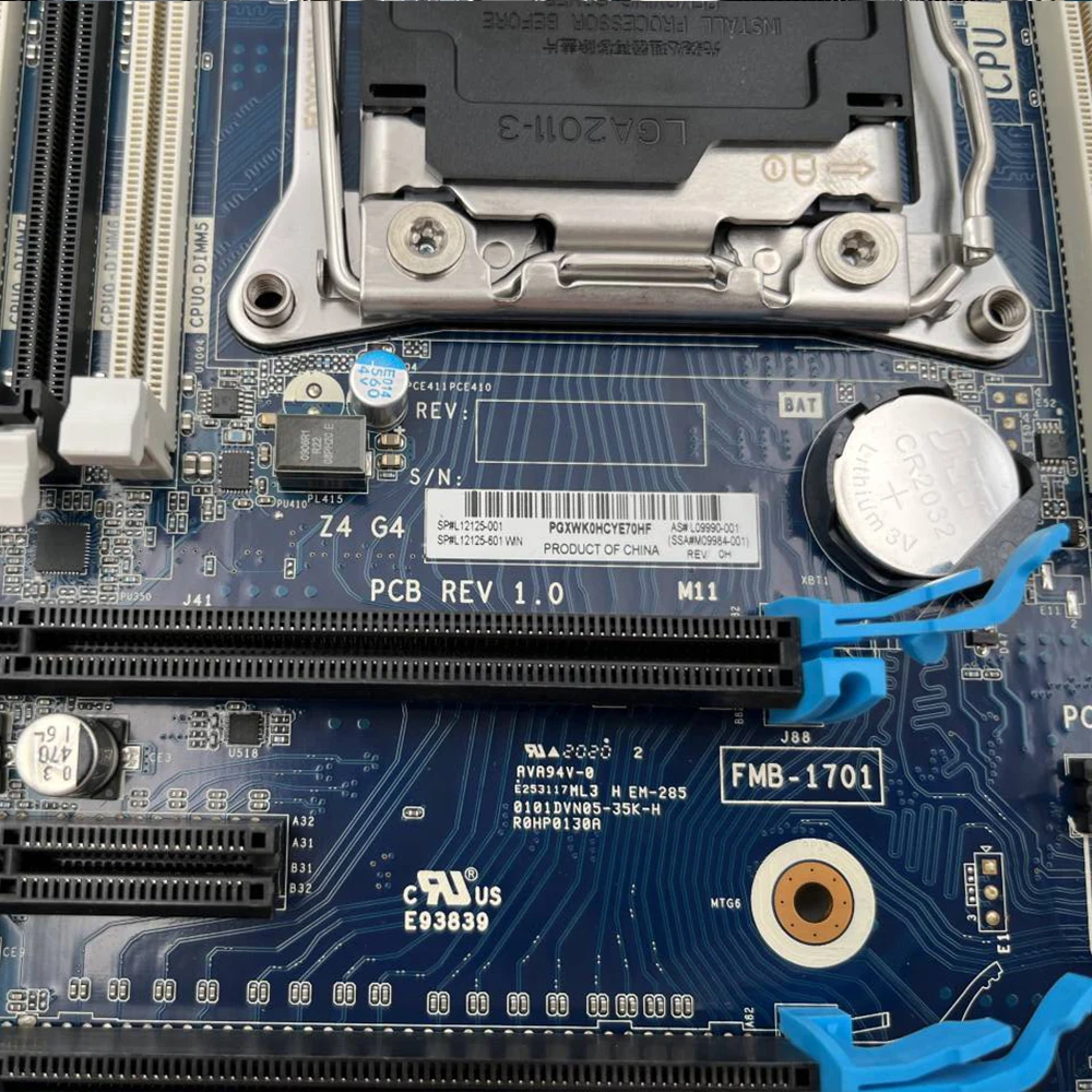 Motherboard For HP Z4 G4 Desktop PC X299 Chipset Core X