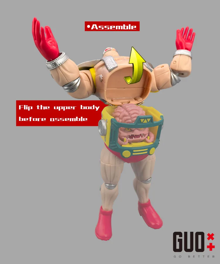 3D DIY COCKPIT COVER Upgrade Kit For BST AXN KRANG -GO BETTER STUDIO Accessories