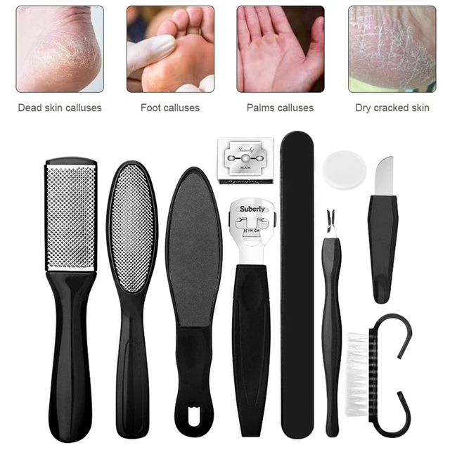 1PC Stainless Steel Safe Callus Remover Manual Foot File Scraper Pedicure  Tools Dead Skin Removal for Heels Foot Skin Care Tool - AliExpress
