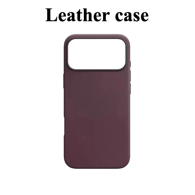 Premium Genuine Leather MagSafe Charging Case - Anti-Drop Cover