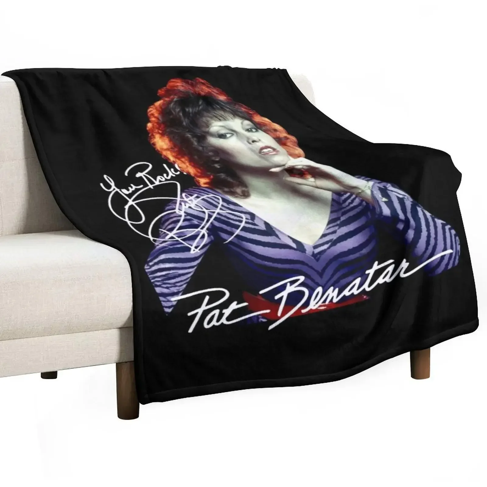 

Pat music Benatar 14 Throw Blanket Hairy Sleeping Bag Blankets